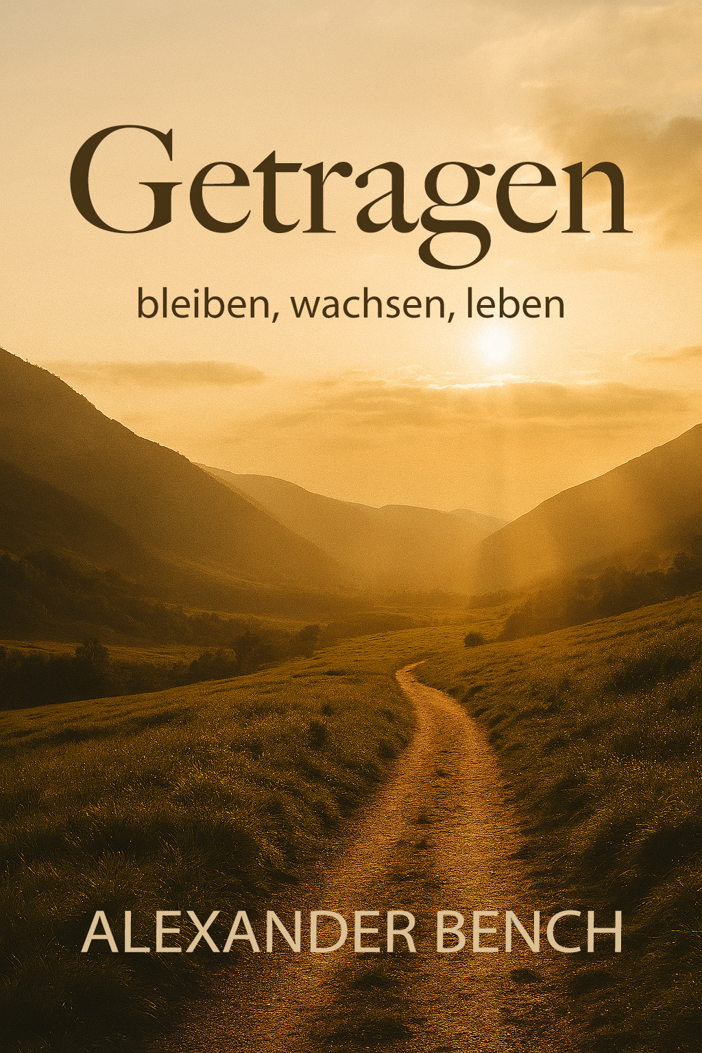 Buchcover Getragen von Alexander Bench
